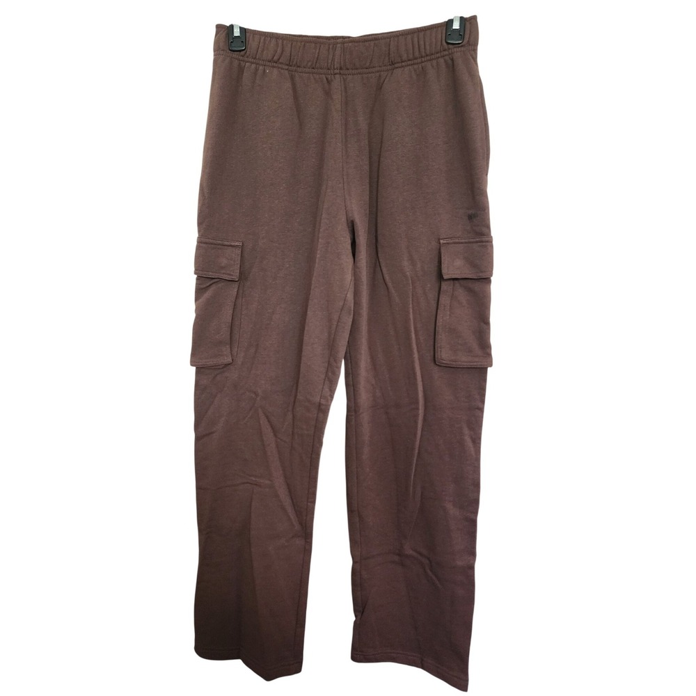 Cory Vines Brown Cargo Sweatpants Mens Medium Cotton Fleece Joggers Brown M‎